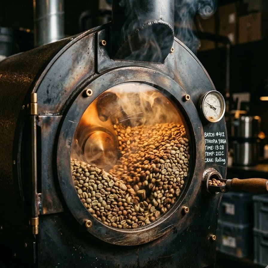 焙煎プロファイルの世界 ―― 浅煎りと深煎りの違い